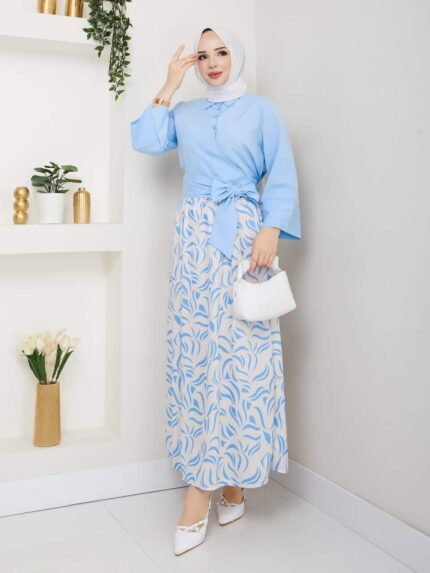 Spring Look - Yeni Sezon-baby blue