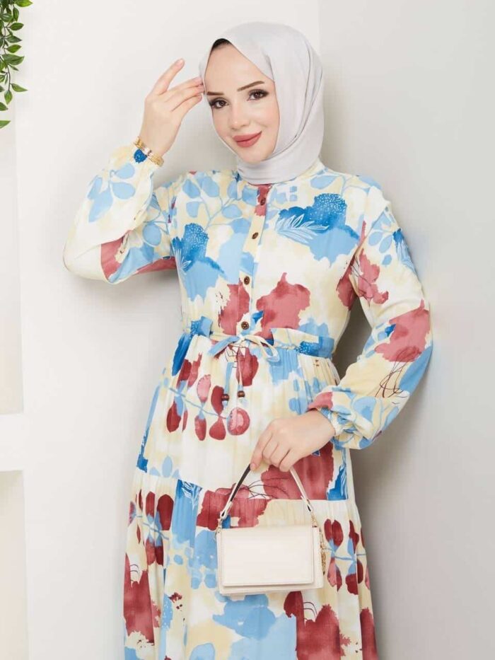 Sommerkleid-bunt