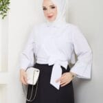 Wickelbluse