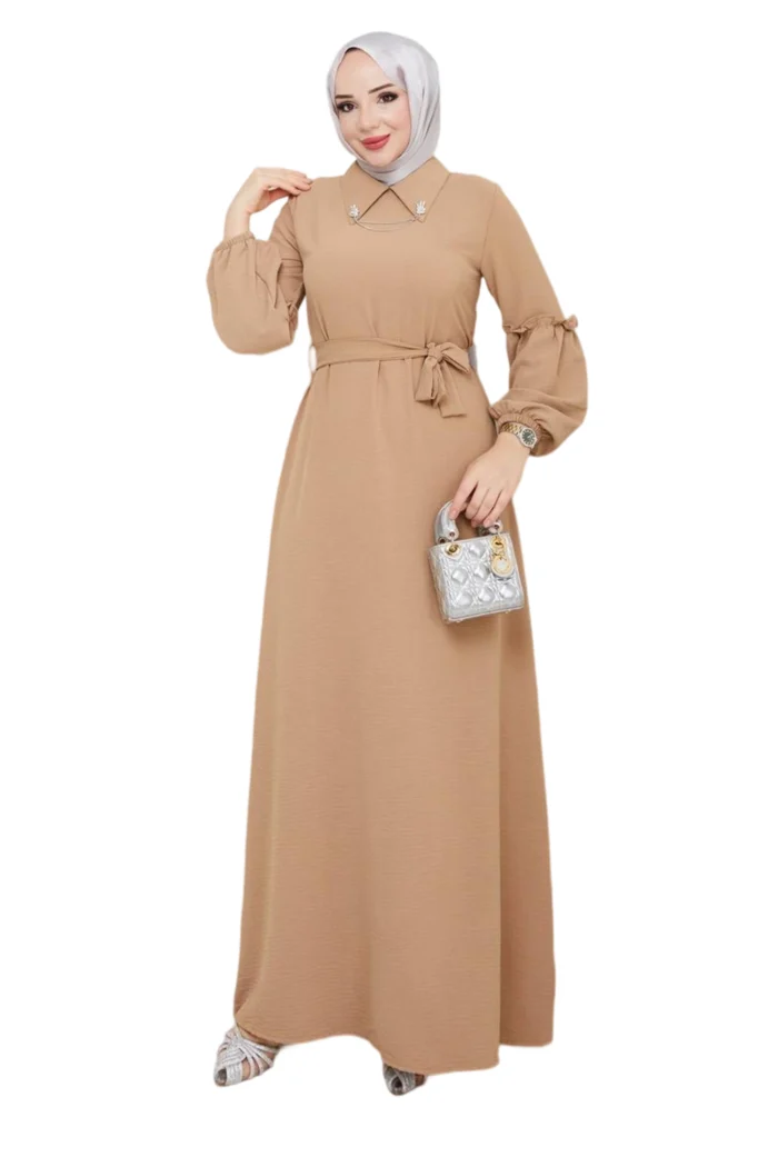 Elegantes Sommerkleid für Damen | Leicht, langärmelig & stilvoll 2025 – Bild 4