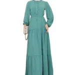 Maxikleid mit Knopfleiste | Modest Fashion für Sommer 2025 – Bild 4