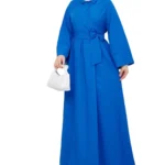 Maxikleid mit Taillengürtel