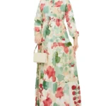 Sommerkleid mit Aquarell-Print | Luftig, langärmelig & floral 2025 – Bild 7