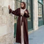 Elegantes Satin Kaftan Set – 2-teilig | Modest Fashion – Bild 8