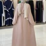 Elegante Crinkle-Abaya mit Gürtel – Stilvoll & Zeitlos – Bild 12