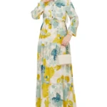 Sommerkleid mit Aquarell-Print | Luftig, langärmelig & floral 2025 – Bild 10