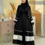 Modest Abaya mit Plisseeärmeln | Für Damen & Sommer 2025 – Bild 7