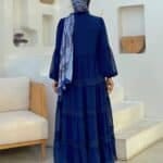 Elegantes Maxikleid mit Volants und Spitzendetails – Luftig & Blickdicht – Bild 6