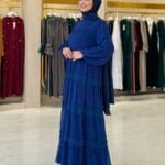 Elegantes Maxikleid mit Volants und Spitzendetails – Luftig & Blickdicht – Bild 4
