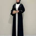 Elegantes Satin Kaftan Set – 2-teilig | Modest Fashion – Bild 2