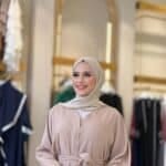 Elegante Crinkle-Abaya mit Gürtel – Stilvoll & Zeitlos – Bild 11