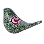 Qayshani Vogel Figurine aus Damaskus – handbemalt mit Kalligraphie – Bild 2
