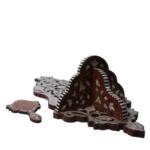 Traditionelles Wandregal Kaziyah mit Perlmutt – 2er-Set, Handarbeit – Bild 3