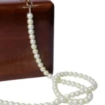 Damenhandtasche Holz mit Perlmutt-Intarsie – handgefertigt & einzigartig – Bild 4