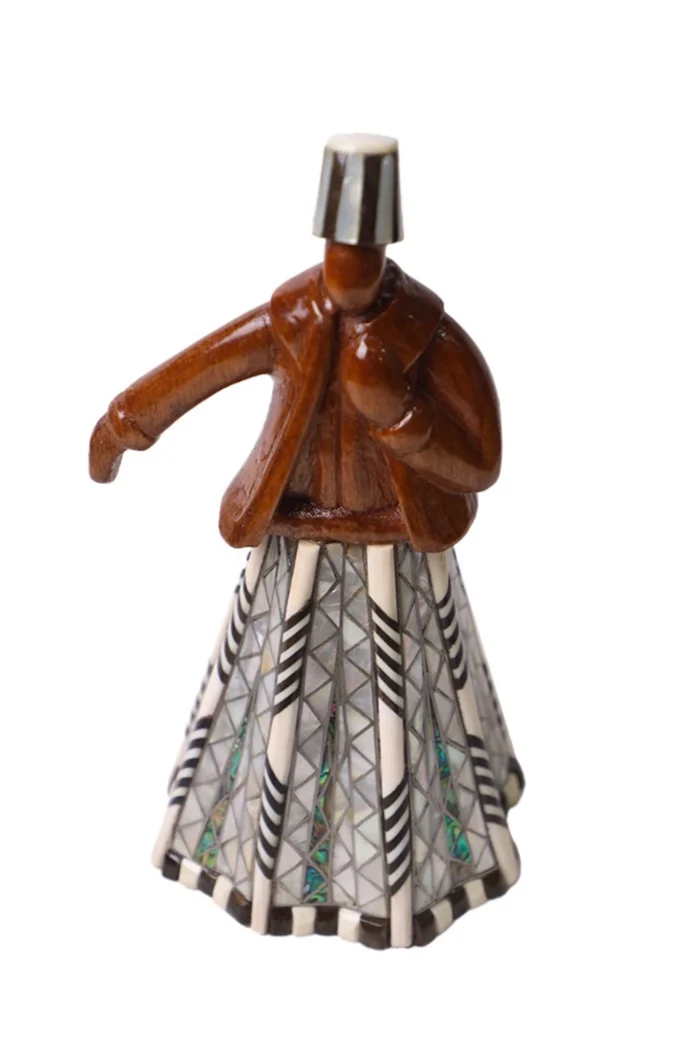 Whirling Dervish Figurine „Malawiya“ – Handgefertigt aus Damaskus – Bild 4