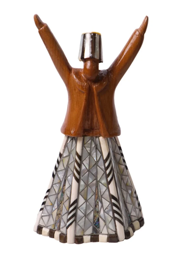 Whirling Dervish Figurine „Malawiya“ – Handgefertigt aus Damaskus – Bild 2
