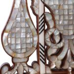 Traditionelles Wandregal Kaziyah mit Perlmutt – 2er-Set, Handarbeit – Bild 2