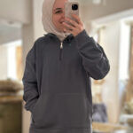 Oversized Hoodie Grau - Bequemer Kapuzenpullover