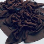 Premium Chiffon Hijab Brunette - Brünett-Ton Kopftuch – Bild 2