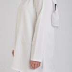 Kurze Basic Bluse Off-White - Vielseitiges Oberteil – Bild 2