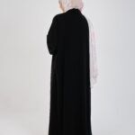 Damen Kimono Schwarz - Eleganter Überwurf - Image 4