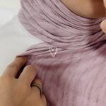 Leinen Hijab Altrosa - Natürliches Kopftuch