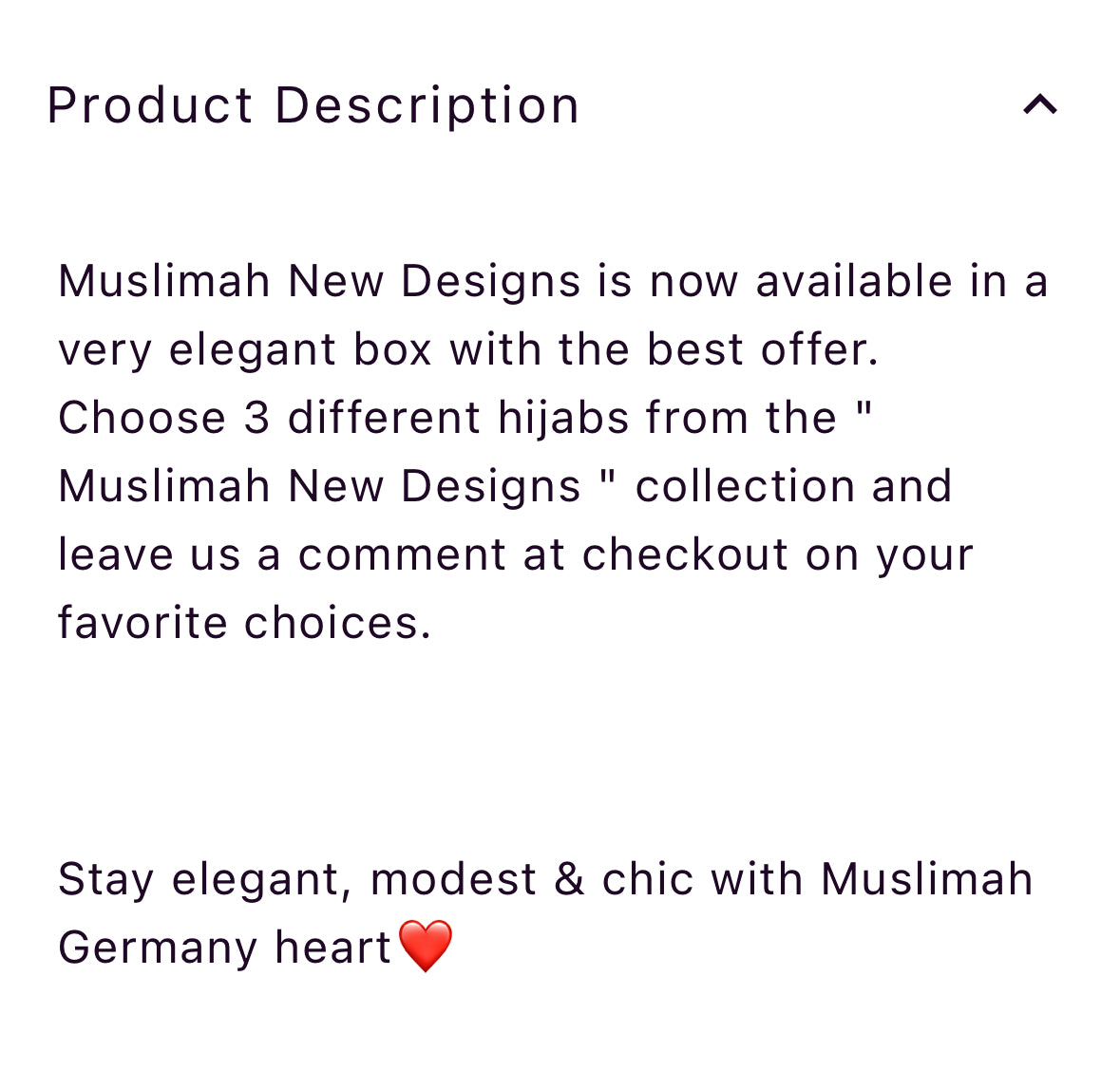FullSizeRender_ce548bb9-6f96-4921-ad6c-da44be00e088-1.jpg Hijab Set Modern - Muslimah Design Box – Bild 3