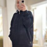 Oversized Hoodie Dunkelblau - Bequemer Kapuzenpullover