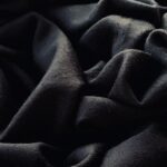 Baumwoll Hijab Schwarz - Klassisches Naturkopftuch – Bild 2