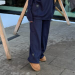 Dunkelblaue Damen Hose - Vielseitige Freizeithose
