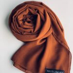 Premium Chiffon Hijab Gold - Elegantes Kopftuch in Goldton