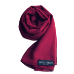 Premium Chiffon Hijab Bordeaux - Leichtes Kopftuch für Muslima