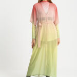 Strandkleid Damen Rot - Elegantes Cover-Up Kleid