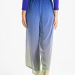 Cover-Up Strandhose Grün - Leichte Sommerhose mit Farbverlauf – Bild 2