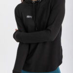 Hoodie Damen Schwarz - Bequemer Kapuzenpullover – Bild 2