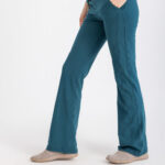 Gerade Sportleggings Atlantic Deep - Meeresblau – Bild 3