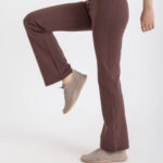 V-Flare Sportleggings Deep Mahogany - Mahagonibraun – Bild 2