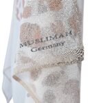 Leoparden-Print Hijab Accessoire - Tierisches Kopftuch-Schmuck – Bild 4
