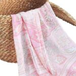 Shiraz Rose Hijab Accessoire - Rosafarbenes Kopftuch-Schmuck – Bild 2