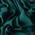 Chiffon Hijab Jägergrün - Premium Kopftuch – Bild 2