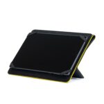 Tablet-Hülle aus Kunstleder | Schwarz-Gelb | Unisex – Bild 3