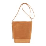 Leder-Beuteltasche "BRENDA" | Leder-Braun (Cuoio)