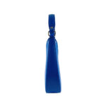 Flexible Leather Shoulder Bag for Women | Royal Blue - Image 4