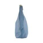 Weiche Leder-Schultertasche für Damen | Hellblau – Bild 4
