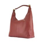 Soft Leather Shoulder Bag for Women | Ruby Red - Image 5