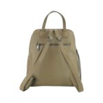 Damen-Leder-Rucksack mit Doppelfach | Taupe – Bild 5