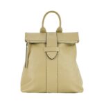 Weicher Leder-Rucksack für Damen | Beige – Bild 3