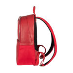 Nylon & Leather Business Backpack for Laptop/Tablet | Red - Image 3