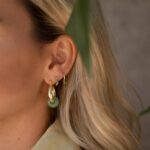 BURCU HOOPS 1,1CM - MULTIPLE COLORS – Bild 4