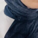 Leinen Hijab Midnight Indigo - Mitternachtsblau Kopftuch